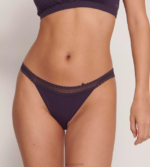 Knickers | N024354 Blueberry GO RIBBED Brazilian knickers Women sloggi - Image 4