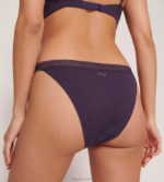 Knickers | N024354 Blueberry GO RIBBED Brazilian knickers Women sloggi - Image 5