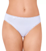 Knickers | N024356 White 24/7 COTTON LACE Tai knickers Women sloggi - Image 2