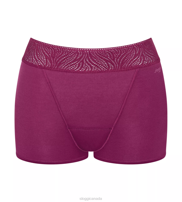 Knickers | N024358 Wine PERIOD PANTS Period short knickers Women sloggi - Image 1