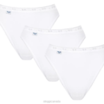 Knickers | N024359 White BASIC+ Tai knickers Women sloggi