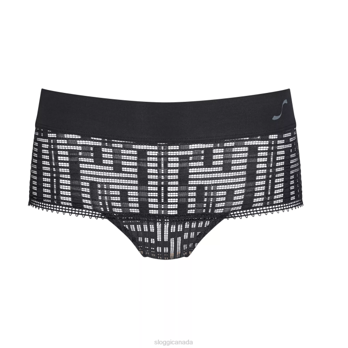 knickers_n024360_black_s_seven_midi_knickers_women_sloggi.png Knickers | N024360 Black S SEVEN Midi knickers Women sloggi - Image 1