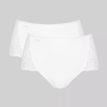Knickers | N024363 White PURE SENSE LUXE Maxi knickers Women sloggi