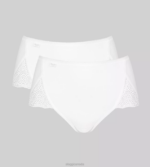 Knickers | N024363 White PURE SENSE LUXE Maxi knickers Women sloggi