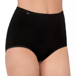 Knickers | N024380 Black 24/7 COTTON Maxi knickers Women sloggi