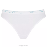Knickers | N024387 White 24/7 100 Tai knickers Women sloggi