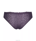 Knickers | N024389 Blueberry ZERO FEEL LACE Brazilian knickers Women sloggi - Image 2