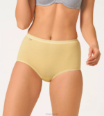 Knickers | N024395 Yellow - Light Combination BASIC+ Maxi knickers Women sloggi - Image 6