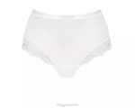 Knickers | N024404 White ROMANCE Maxi knickers Women sloggi