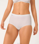 Knickers | N024411 White BASIC+ Maxi knickers Women sloggi - Image 3