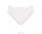 Knickers | N024444 White ROMANCE Tai knickers Women sloggi
