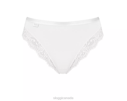 Knickers | N024444 White ROMANCE Tai knickers Women sloggi