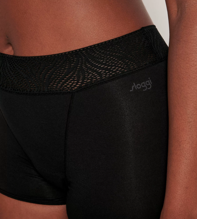 Knickers | N024487 Black PERIOD PANTS Period short knickers Women sloggi - Image 6