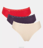 Knickers | N0244 Multicolour 24/7 WEEKEND Tai knickers Women sloggi