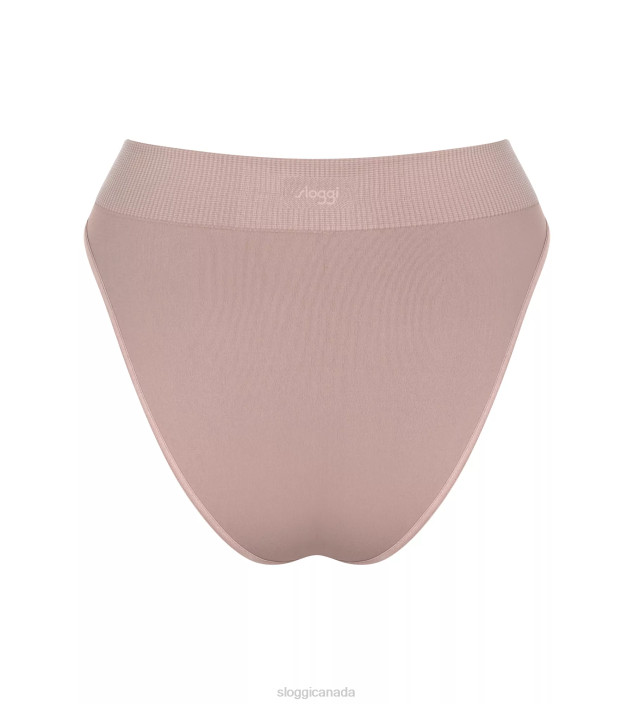 Knickers | N024518 Foggy Mauve EVER INFUSED ALOE Highleg knickers Women sloggi - Image 2