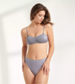 Knickers | N024532 Grey shadow S SMOOTH Highleg knickers Women sloggi - Image 6