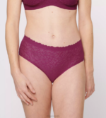 Knickers | N024533 Wine ZERO FEEL LACE Highwaist knickers Women sloggi - Image 3