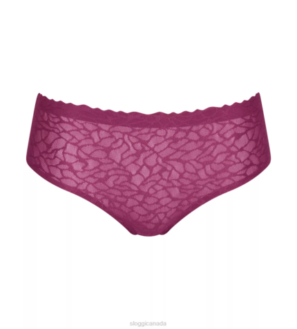 Knickers | N024533 Wine ZERO FEEL LACE Highwaist knickers Women sloggi
