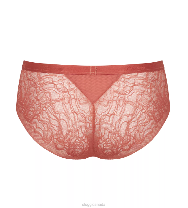 Knickers | N02454 Candid Orange S SHADOW Hipster knickers Women sloggi - Image 2