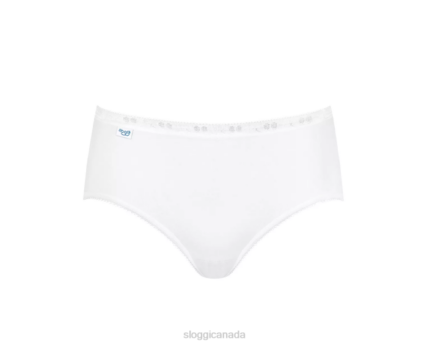 Knickers | N024553 White BASIC+ Midi knickers Women sloggi