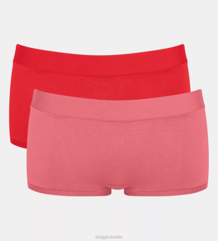 Knickers | N024562 Red - Light combination GO ALLROUND Short knickers Women sloggi