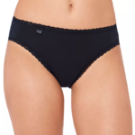 Knickers | N024569 Black 24/7 COTTON LACE Tai knickers Women sloggi