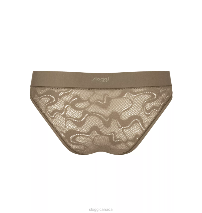 Knickers | N024575 Lead grey GO ALLROUND LACE Mini knickers Women sloggi - Image 2