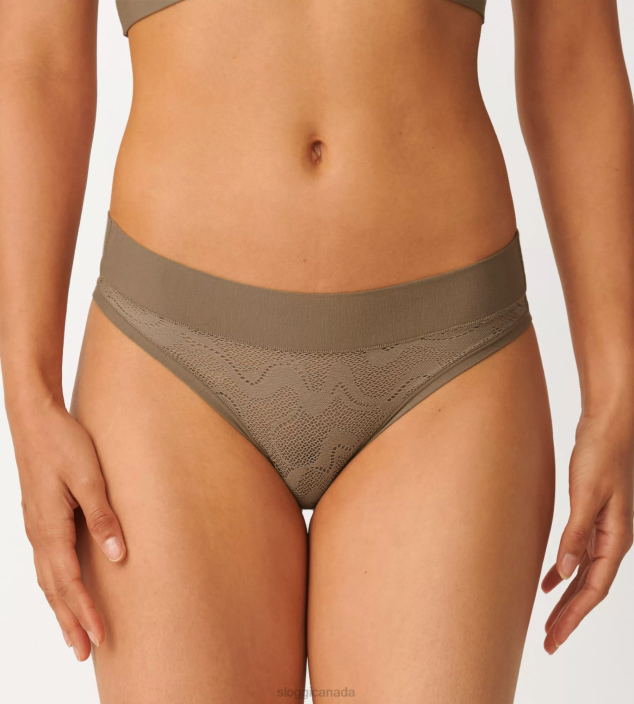 Knickers | N024575 Lead grey GO ALLROUND LACE Mini knickers Women sloggi - Image 3