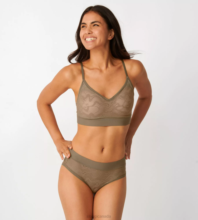 Knickers | N024578 Lead grey GO ALLROUND LACE Midi knickers Women sloggi - Image 5