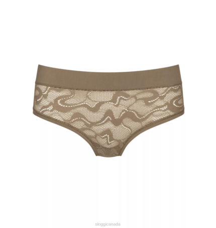 Knickers | N024578 Lead grey GO ALLROUND LACE Midi knickers Women sloggi