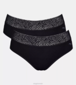 Knickers | N024581 Black PERIOD PANTS Period hipster knickers Women sloggi