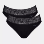 Knickers | N024585 Black PERIOD PANTS Period tai knickers Women sloggi