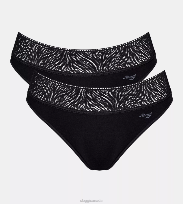 knickers_n024585_black_period_pants_period_tai_knickers_women_sloggi.png Knickers | N024585 Black PERIOD PANTS Period tai knickers Women sloggi - Image 1