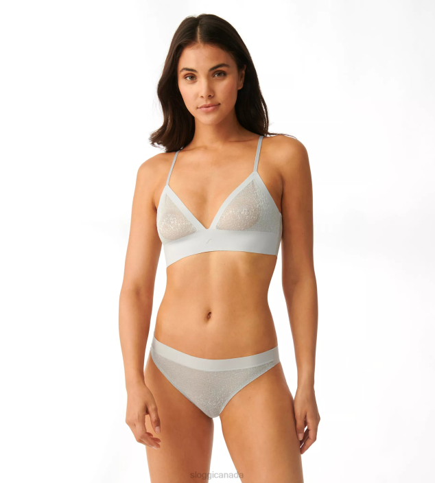 Knickers | N024587 Moonstone Grey S BY SUPERB Tai knickers Women sloggi - Image 5