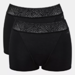 Knickers | N024588 Black PERIOD PANTS Period short knickers Women sloggi