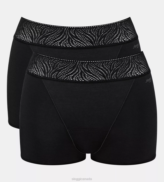 Knickers | N024588 Black PERIOD PANTS Period short knickers Women sloggi - Image 1