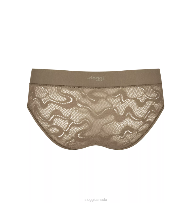 Knickers | N024589 Lead grey GO ALLROUND LACE Hipster knickers Women sloggi - Image 2