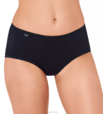 Knickers | N024591 Black 24/7 MICROFIBRE Midi knickers Women sloggi - Image 2