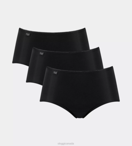 Knickers | N024591 Black 24/7 MICROFIBRE Midi knickers Women sloggi