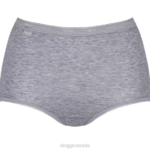 Knickers | N024598 Grey Combination BASIC+ Midi knickers Women sloggi
