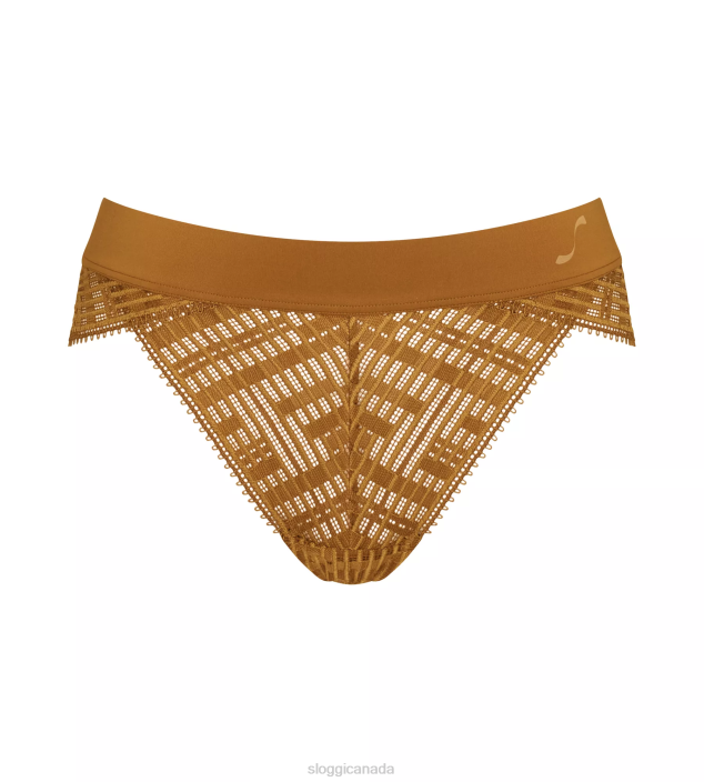 knickers_n024600_honey_gold_s_seven_highleg_knickers_women_sloggi.png Knickers | N024600 Honey gold S SEVEN Highleg knickers Women sloggi - Image 1