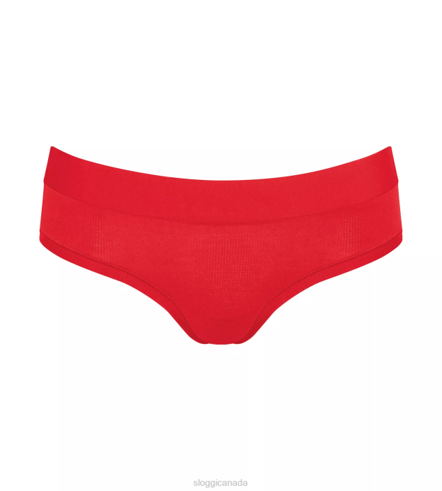Knickers | N024618 Red - Light combination GO ALLROUND Hipster knickers Women sloggi - Image 3