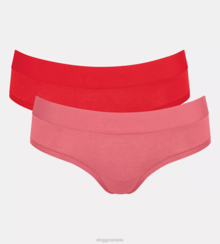 Knickers | N024618 Red - Light combination GO ALLROUND Hipster knickers Women sloggi
