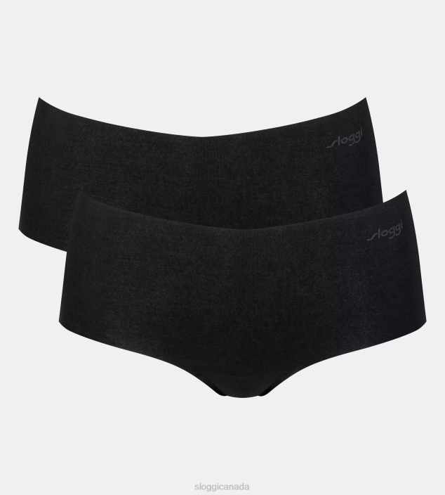 Knickers | N024627 Black ZERO MODAL 2.0 Short knickers Women sloggi - Image 1