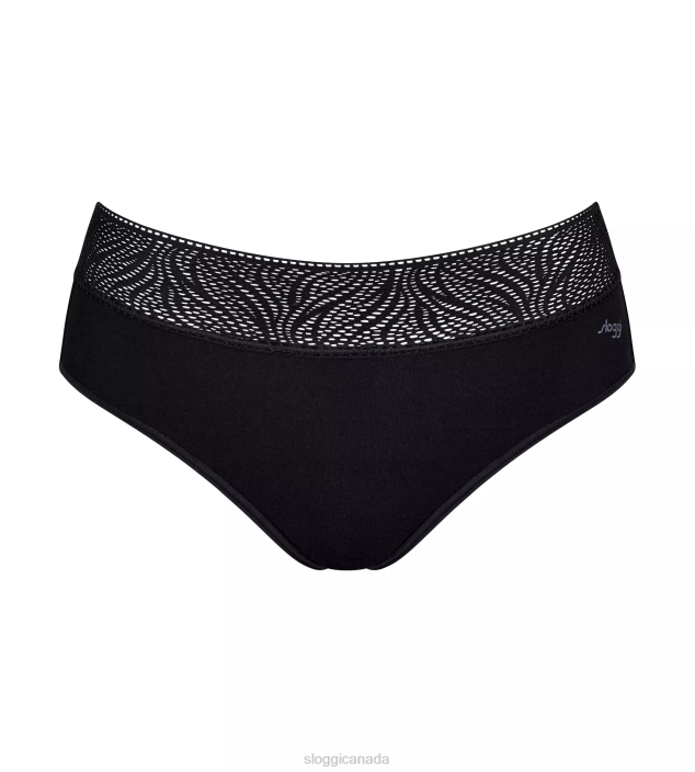 knickers_n024634_black_period_pants_period_hipster_knickers_women_sloggi.png Knickers | N024634 Black PERIOD PANTS Period hipster knickers Women sloggi - Image 1