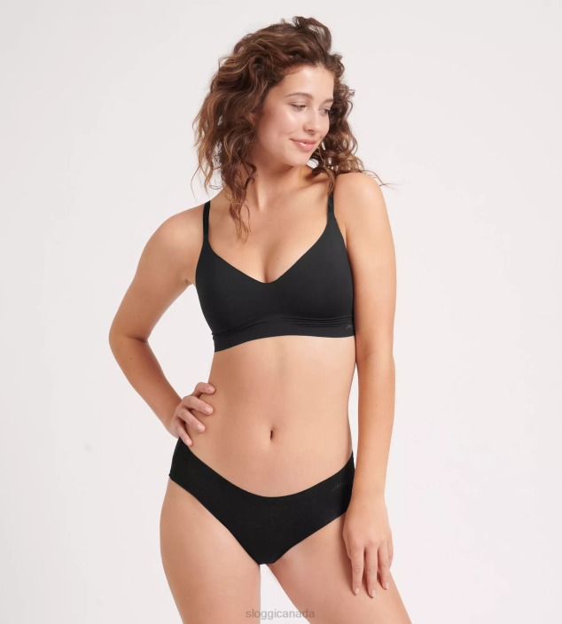 Knickers | N024636 Black ZERO MODAL 2.0 Hipster knickers Women sloggi - Image 5