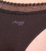 Knickers | N024637 Black GO RIBBED Brazilian knickers Women sloggi - Image 7