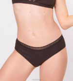 Knickers | N024644 Black GO RIBBED Hipster knickers Women sloggi - Image 5