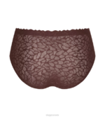 Knickers | N024662 Ebony brown ZERO FEEL LACE Highwaist knickers Women sloggi - Image 2
