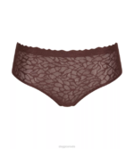 Knickers | N024662 Ebony brown ZERO FEEL LACE Highwaist knickers Women sloggi